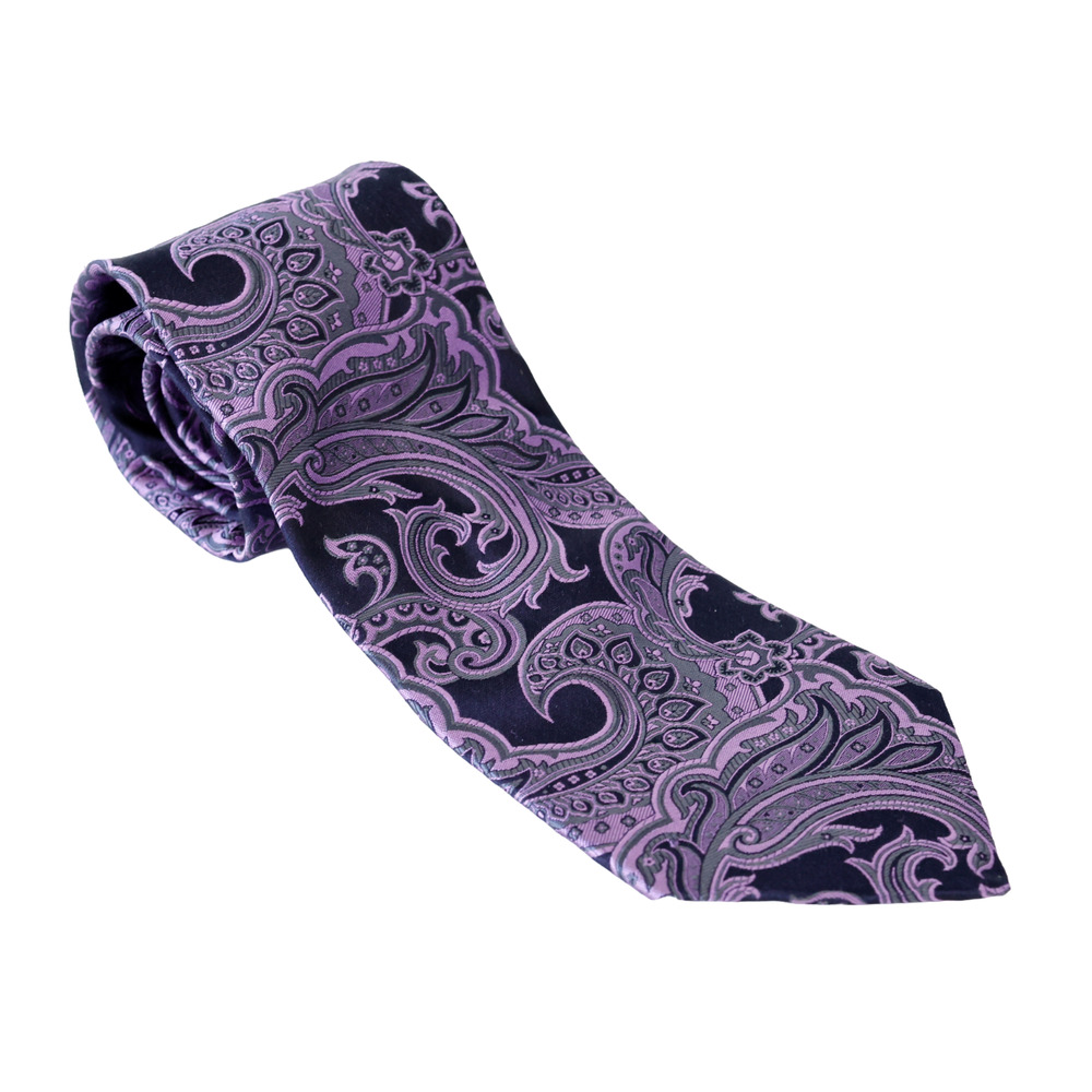 Alara USA Silk Paisley Tie Luxury Wedding Business Retro Career Grandpa Gala